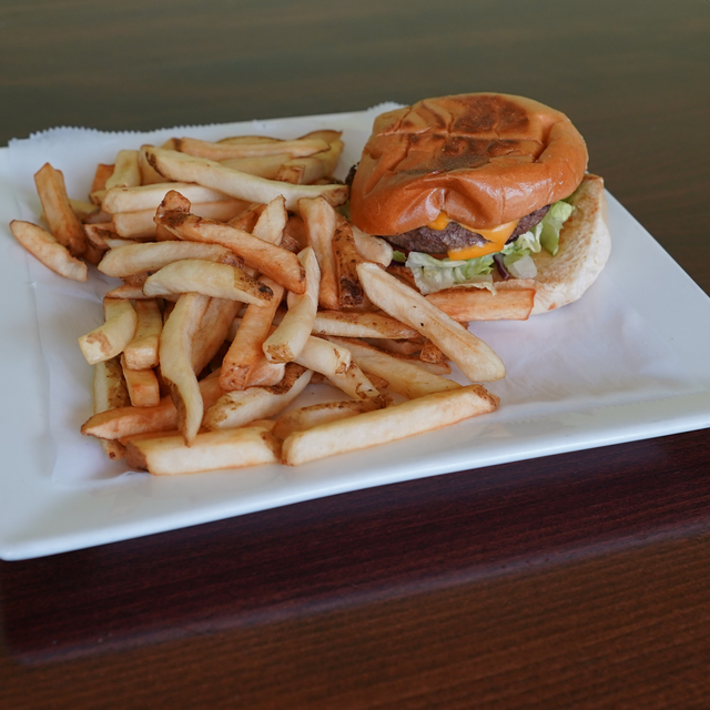 Hamburguesa Con Papas.