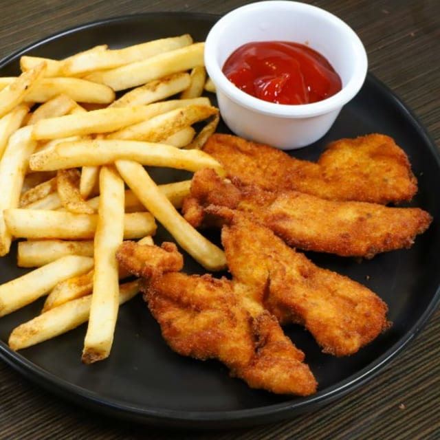 Tiras De Pechuga De Pollo (Chicken Strips).