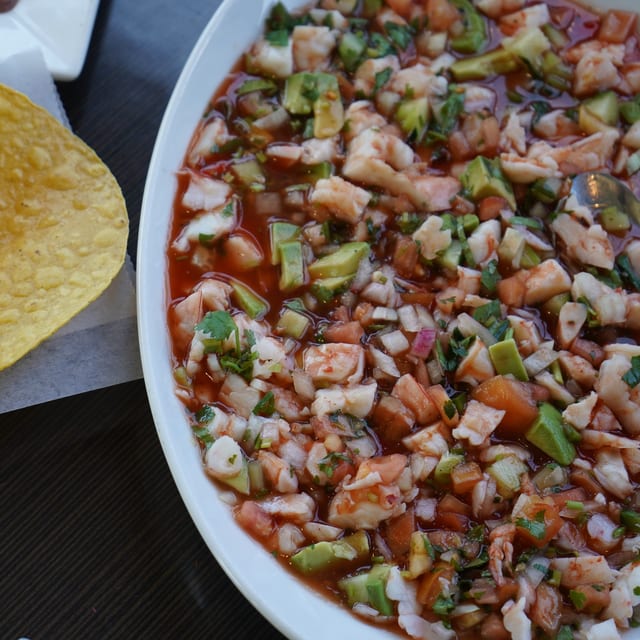 Ceviche Salvadoreño.