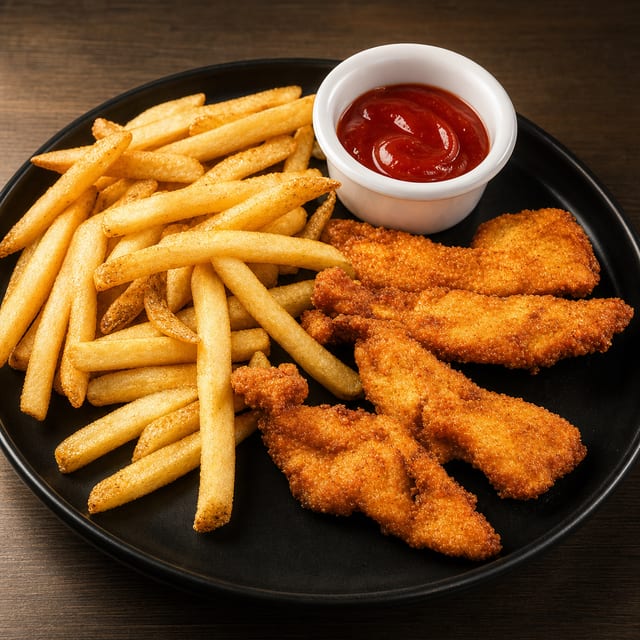 Tiras De Pechuga De Pollo (Chicken Strips).