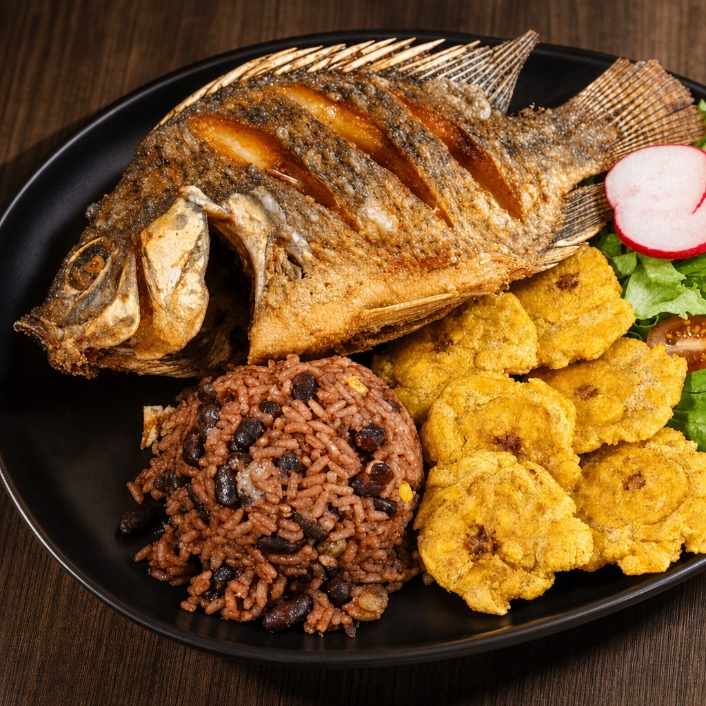 Mojarra Frita Estilo Salvadoreño.