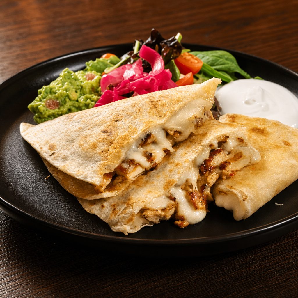 Quesadillas.