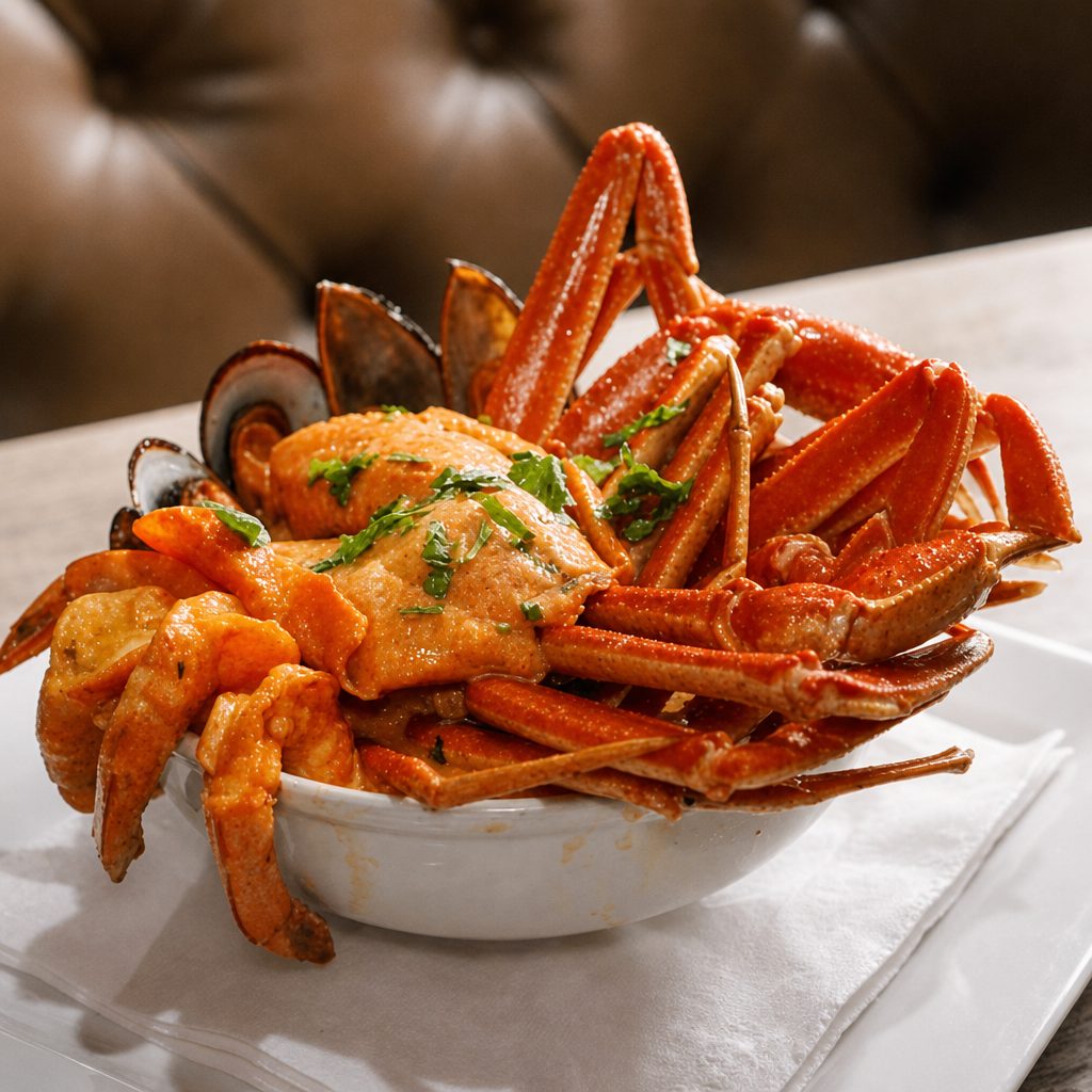 Sopa De Mariscos Estilo Mexicano.